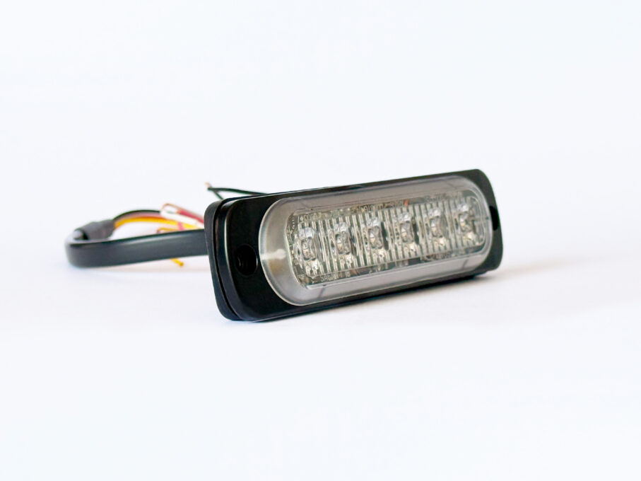 Blixtljus LED 9 mm riktat ljus
