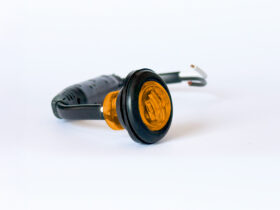 Positionsljus LED Ø28 mm Gul