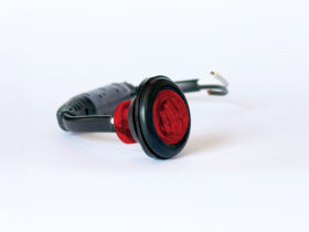 Positionsljus LED Ø28 mm Röd