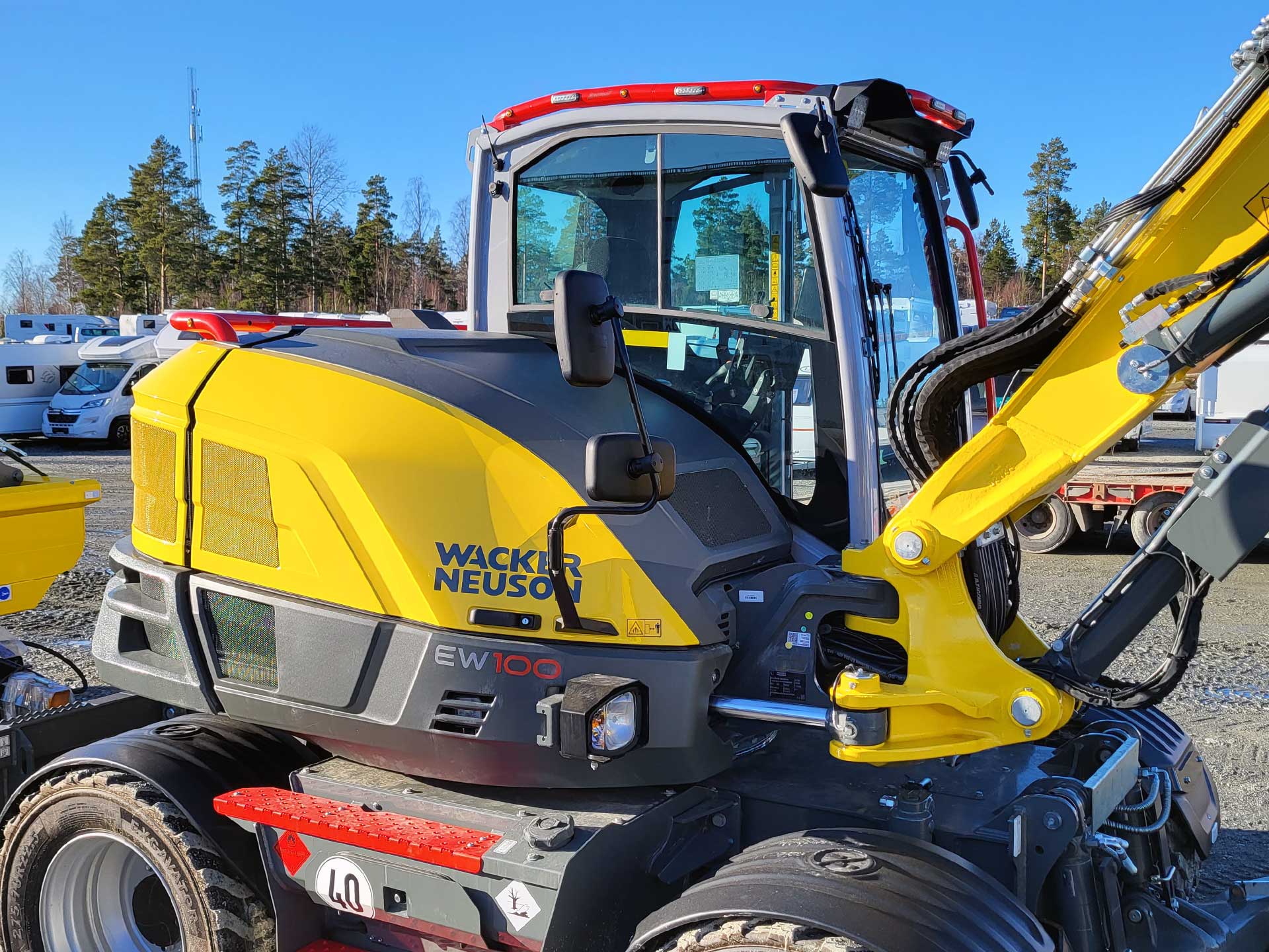 Motviktsbåge Wacker Neuson EW100