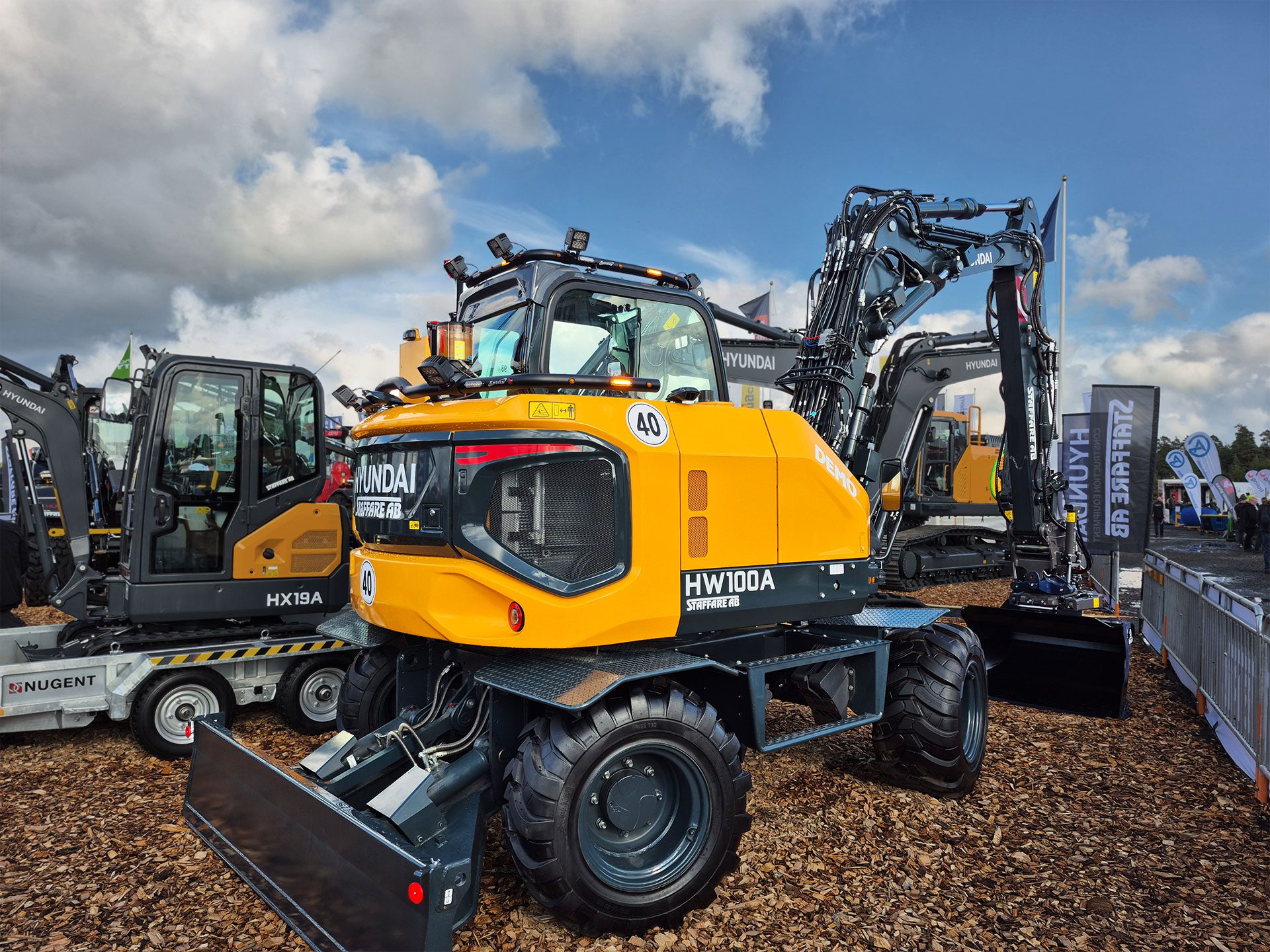 Fotsteg Hyundai 1000 mm